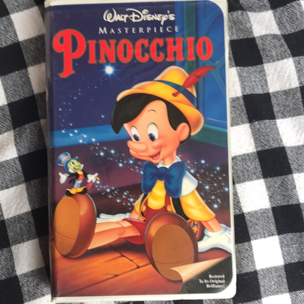 vintage Walt Disney’s “Pinocchio “  masterpiece VHS #239
